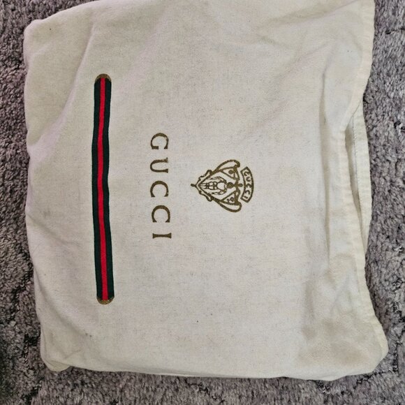 Gucci black leather shoulder bag - Picture 3 of 5